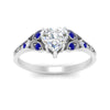 Load image into Gallery viewer, split-band-antique-heart-shaped-sapphire-engagement-ring-in-white-gold-FD9816HTRGSABL-NL-WG