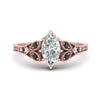 Load image into Gallery viewer, split-band-antique-marquise-cut-black-diamond-engagement-ring-in-rose-gold-FD9816MQRGBLACK-NL-RG