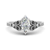 Load image into Gallery viewer, split-band-antique-marquise-cut-black-diamond-engagement-ring-in-white-gold-FD9816MQRGBLACK-NL-WG