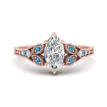 Load image into Gallery viewer, split-band-antique-marquise-cut-blue-topaz-engagement-ring-in-rose-gold-FD9816MQRGICBLTO-NL-RG
