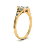 Load image into Gallery viewer, split-band-antique-marquise-cut-blue-topaz-engagement-ring-in-yellow-gold-FD9816MQRGICBLTO-NL-YG