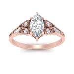 Load image into Gallery viewer, split-band-antique-marquise-cut-diamond-engagement-ring-in-rose-gold-FD9816MQR-NL-RG
