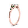 Load image into Gallery viewer, split-band-antique-marquise-cut-emerald-engagement-ring-in-rose-gold-FD9816MQRGEMGR-NL-RG
