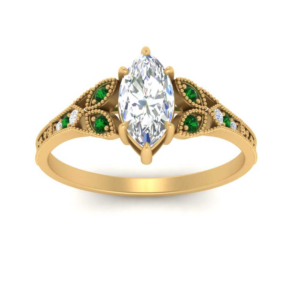 split-band-antique-marquise-cut-emerald-engagement-ring-in-yellow-gold-FD9816MQRGEMGR-NL-YG