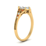 Load image into Gallery viewer, split-band-antique-marquise-cut-orange-sapphire-engagement-ring-in-yellow-gold-FD9816MQRGSAOR-NL-YG
