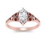Load image into Gallery viewer, split-band-antique-marquise-cut-ruby-engagement-ring-in-rose-gold-FD9816MQRGRUDR-NL-RG
