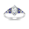 Load image into Gallery viewer, split-band-antique-marquise-cut-sapphire-engagement-ring-in-white-gold-FD9816MQRGSABL-NL-WG