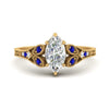 Load image into Gallery viewer, split-band-antique-marquise-cut-sapphire-engagement-ring-in-yellow-gold-FD9816MQRGSABL-NL-YG
