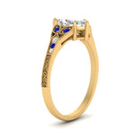 Load image into Gallery viewer, split-band-antique-marquise-cut-sapphire-engagement-ring-in-yellow-gold-FD9816MQRGSABL-NL-YG
