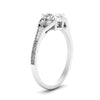 Load image into Gallery viewer, split-band-antique-oval-shaped-diamond-engagement-ring-in-white-gold-FD9816OVR-NL-WG