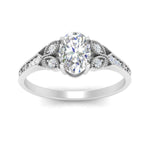 Load image into Gallery viewer, split-band-antique-oval-shaped-diamond-engagement-ring-in-white-gold-FD9816OVR-NL-WG
