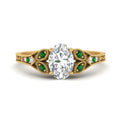 Thumbnail 67 - split-band-antique-oval-shaped-emerald-engagement-ring-in-yellow-gold-FD9816OVRGEMGR-NL-YG