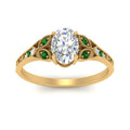 Thumbnail 68 - split-band-antique-oval-shaped-emerald-engagement-ring-in-yellow-gold-FD9816OVRGEMGR-NL-YG