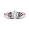 Load image into Gallery viewer, split-band-antique-oval-shaped-pink-sapphire-engagement-ring-in-white-gold-FD9816OVRGSADRPI-NL-WG