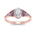 Thumbnail 26 - split-band-antique-oval-shaped-purple-topaz-engagement-ring-in-rose-gold-FD9816OVRGVITO-NL-RG