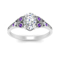 Thumbnail 53 - split-band-antique-oval-shaped-purple-topaz-engagement-ring-in-white-gold-FD9816OVRGVITO-NL-WG
