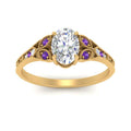 Thumbnail 80 - split-band-antique-oval-shaped-purple-topaz-engagement-ring-in-yellow-gold-FD9816OVRGVITO-NL-YG