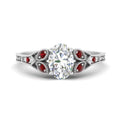 Thumbnail 43 - split-band-antique-oval-shaped-ruby-engagement-ring-in-white-gold-FD9816OVRGRUDR-NL-WG