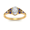Thumbnail 59 - split-band-antique-oval-shaped-sapphire-engagement-ring-in-yellow-gold-FD9816OVRGSABL-NL-YG