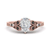 Load image into Gallery viewer, split-band-antique-pear-shaped-black-diamond-engagement-ring-in-rose-gold-FD9816PERGBLACK-NL-RG