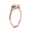 Load image into Gallery viewer, split-band-antique-pear-shaped-black-diamond-engagement-ring-in-rose-gold-FD9816PERGBLACK-NL-RG