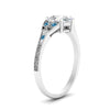 Load image into Gallery viewer, split-band-antique-pear-shaped-blue-topaz-engagement-ring-in-white-gold-FD9816PERGICBLTO-NL-WG