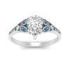Load image into Gallery viewer, split-band-antique-pear-shaped-blue-topaz-engagement-ring-in-white-gold-FD9816PERGICBLTO-NL-WG