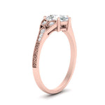 Load image into Gallery viewer, split-band-antique-pear-shaped-diamond-engagement-ring-in-rose-gold-FD9816PER-NL-RG
