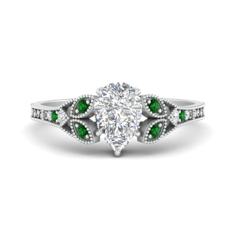 split-band-antique-pear-shaped-emerald-engagement-ring-in-white-gold-FD-9816PERGEMGR-NL-WG