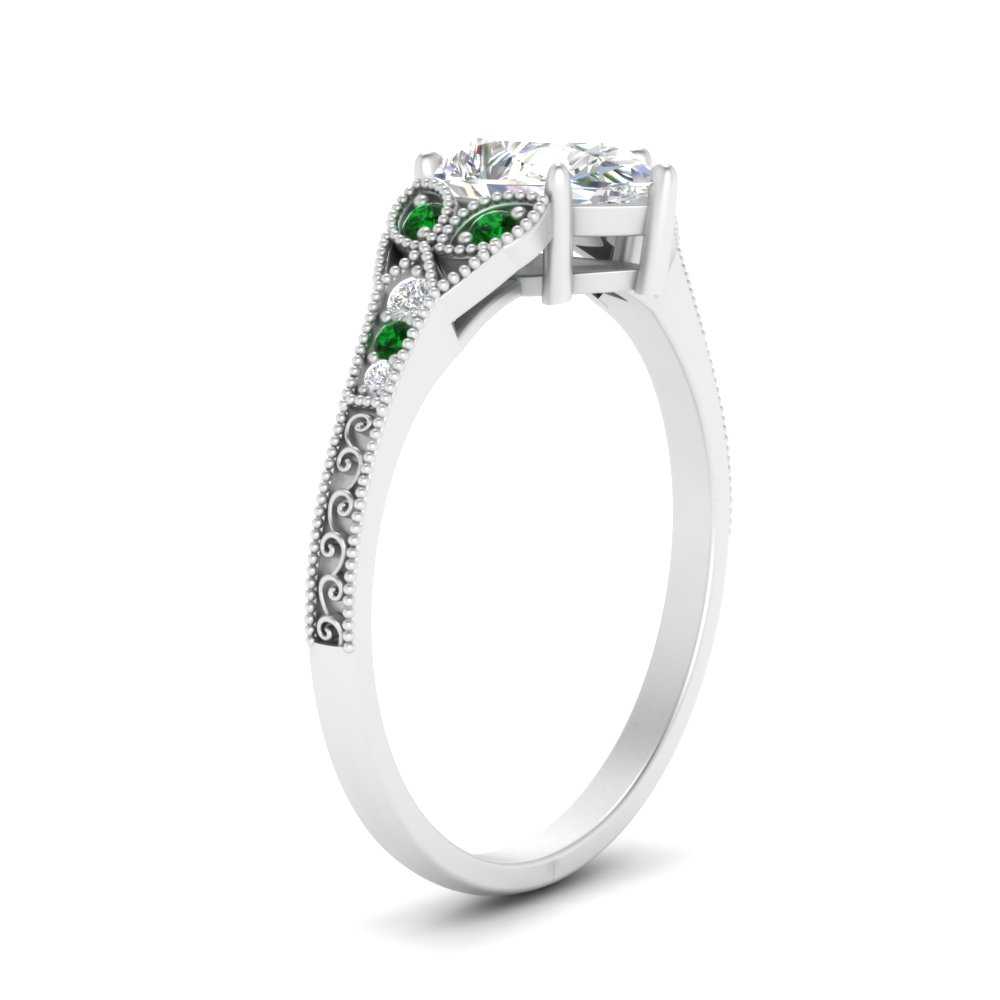 split-band-antique-pear-shaped-emerald-engagement-ring-in-white-gold-FD-9816PERGEMGR-NL-WG
