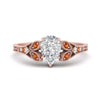Load image into Gallery viewer, split-band-antique-pear-shaped-orange-sapphire-engagement-ring-in-rose-gold-FD9816PERGSAOR-NL-RG