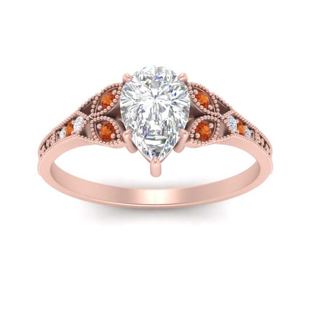 split-band-antique-pear-shaped-orange-sapphire-engagement-ring-in-rose-gold-FD9816PERGSAOR-NL-RG