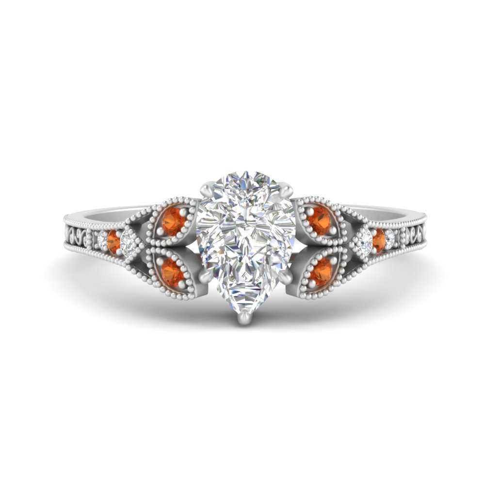 split-band-antique-pear-shaped-orange-sapphire-engagement-ring-in-white-gold-FD9816PERGSAOR-NL-WG