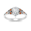 Load image into Gallery viewer, split-band-antique-pear-shaped-orange-sapphire-engagement-ring-in-white-gold-FD9816PERGSAOR-NL-WG