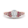 Load image into Gallery viewer, split-band-antique-pear-shaped-pink-sapphire-engagement-ring-in-rose-gold-FD9816PERGSADRPI-NL-RG