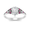 Load image into Gallery viewer, split-band-antique-pear-shaped-pink-sapphire-engagement-ring-in-white-gold-FD9816PERGSADRPI-NL-WG