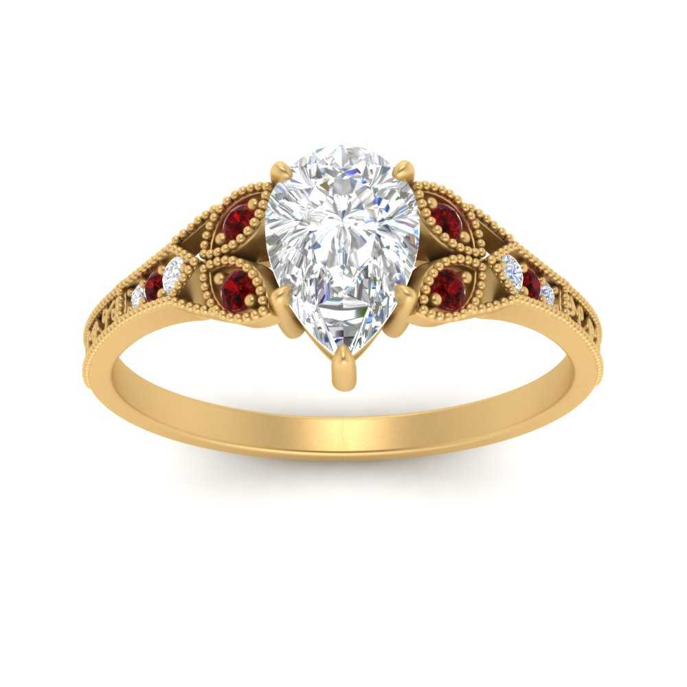 split-band-antique-pear-shaped-ruby-engagement-ring-in-yellow-gold-FD9816PERGRUDR-NL-YG