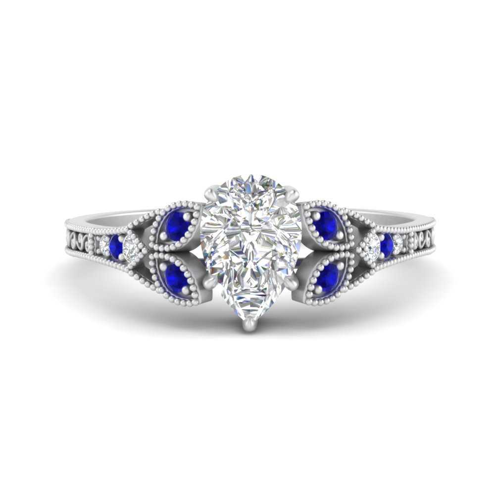 split-band-antique-pear-shaped-sapphire-engagement-ring-in-white-gold-FD9816PERGSABL-NL-WG