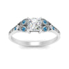 Load image into Gallery viewer, split-band-antique-princess-cut-blue-topaz-engagement-ring-in-white-gold-FD9816PRRGICBLTO-NL-WG