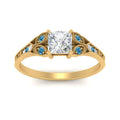 Thumbnail 77 - split-band-antique-princess-cut-blue-topaz-engagement-ring-in-yellow-gold-FD9816PRRGICBLTO-NL-YG
