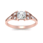 Load image into Gallery viewer, split-band-antique-princess-cut-diamond-engagement-ring-in-rose-gold-FD9816PRR-NL-RG
