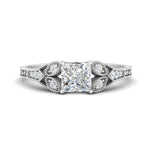 Load image into Gallery viewer, split-band-antique-princess-cut-diamond-engagement-ring-in-white-gold-FD9816PRR-NL-WG
