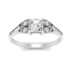 Load image into Gallery viewer, split-band-antique-princess-cut-diamond-engagement-ring-in-white-gold-FD9816PRR-NL-WG

