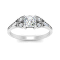 Thumbnail 29 - split-band-antique-princess-cut-diamond-engagement-ring-in-white-gold-FD9816PRR-NL-WG