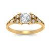Load image into Gallery viewer, split-band-antique-princess-cut-diamond-engagement-ring-in-yellow-gold-FD9816PRR-NL-YG