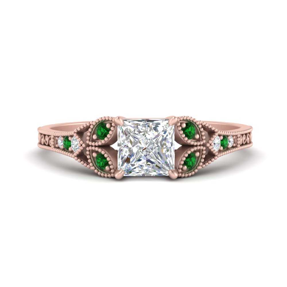 split-band-antique-princess-cut-emerald-engagement-ring-in-rose-gold-FD9816PRRGEMGR-NL-RG