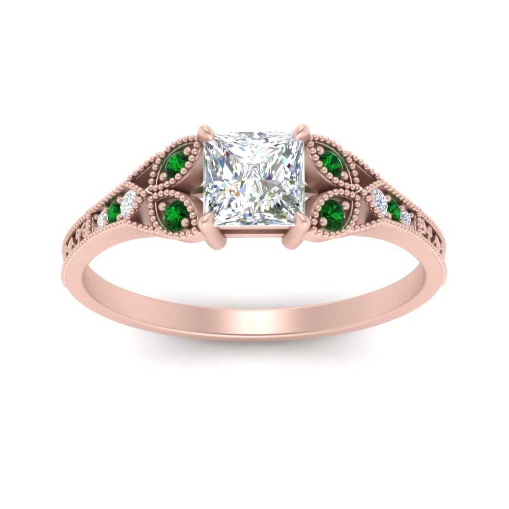 split-band-antique-princess-cut-emerald-engagement-ring-in-rose-gold-FD9816PRRGEMGR-NL-RG