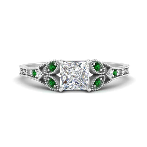 split-band-antique-princess-cut-emerald-engagement-ring-in-white-gold-FD9816PRRGEMGR-NL-WG