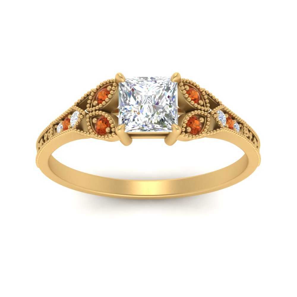 split-band-antique-princess-cut-orange-sapphire-engagement-ring-in-yellow-gold-FD9816PRRGSAOR-NL-YG