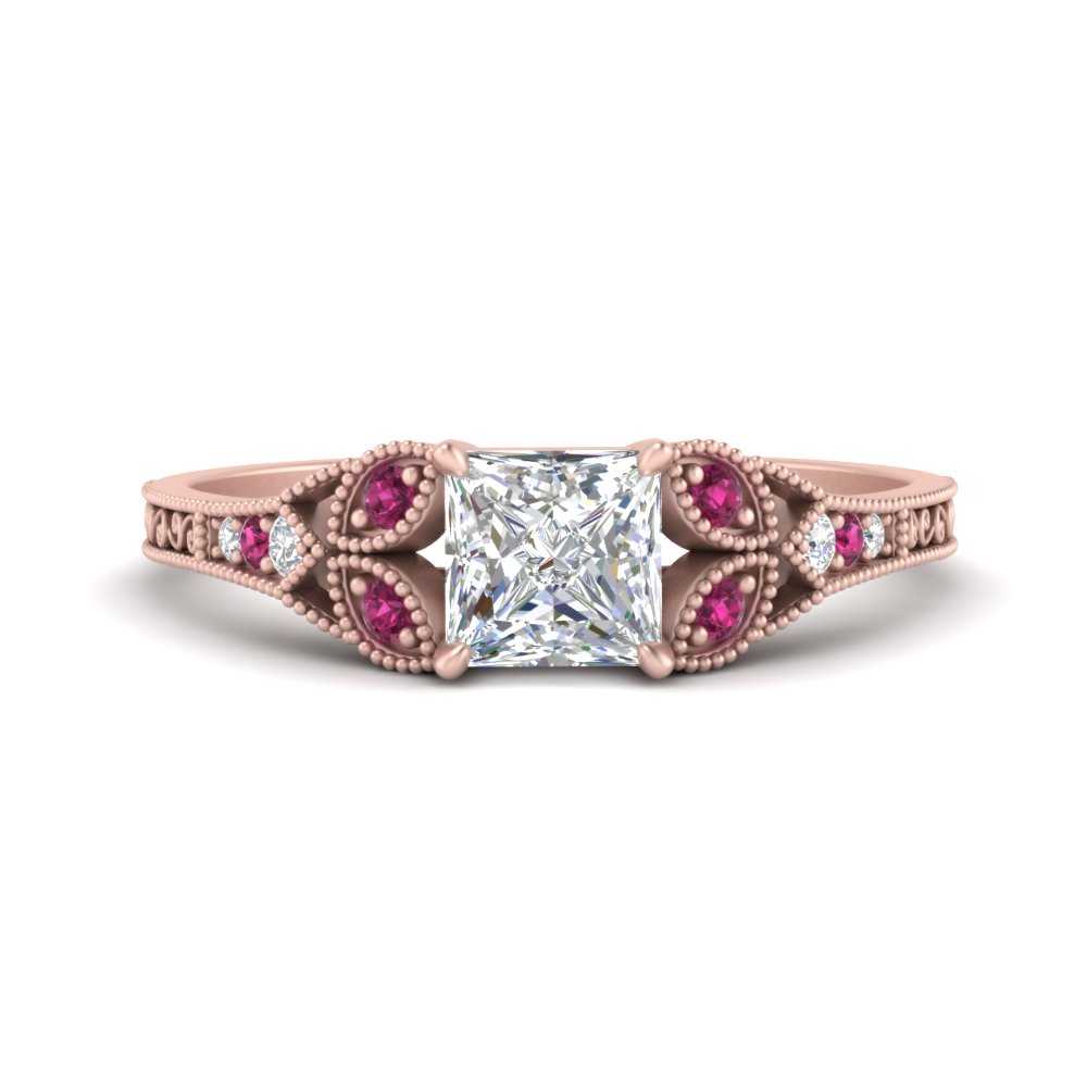 split-band-antique-princess-cut-pink-sapphire-engagement-ring-in-rose-gold-FD9816PRRGSADRPI-NL-RG